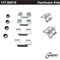 Centric Parts Disc Brake Hardware Kit, 117.66018 117.66018 - alternate 1